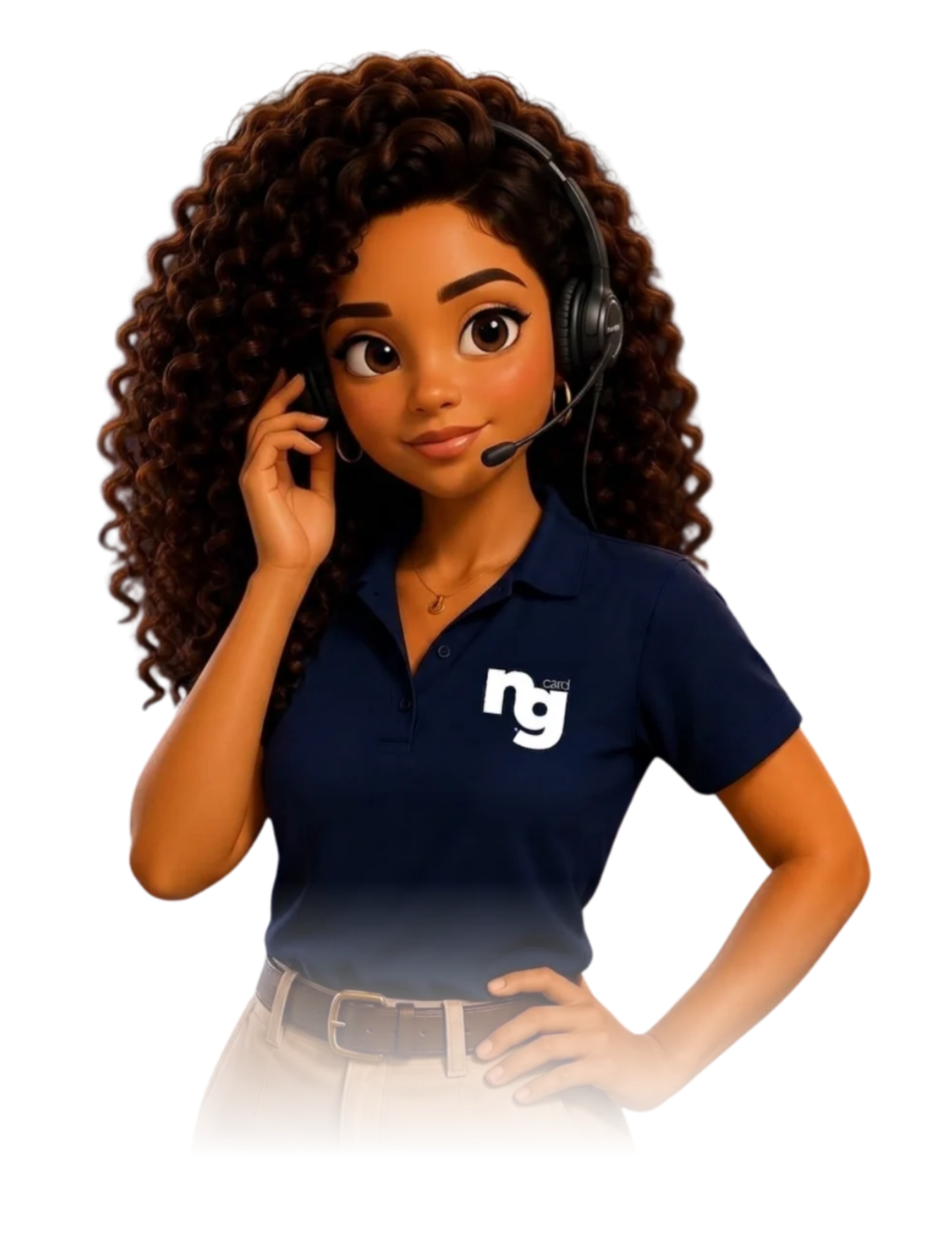 Nora, assistente virtual da NossaGente Card